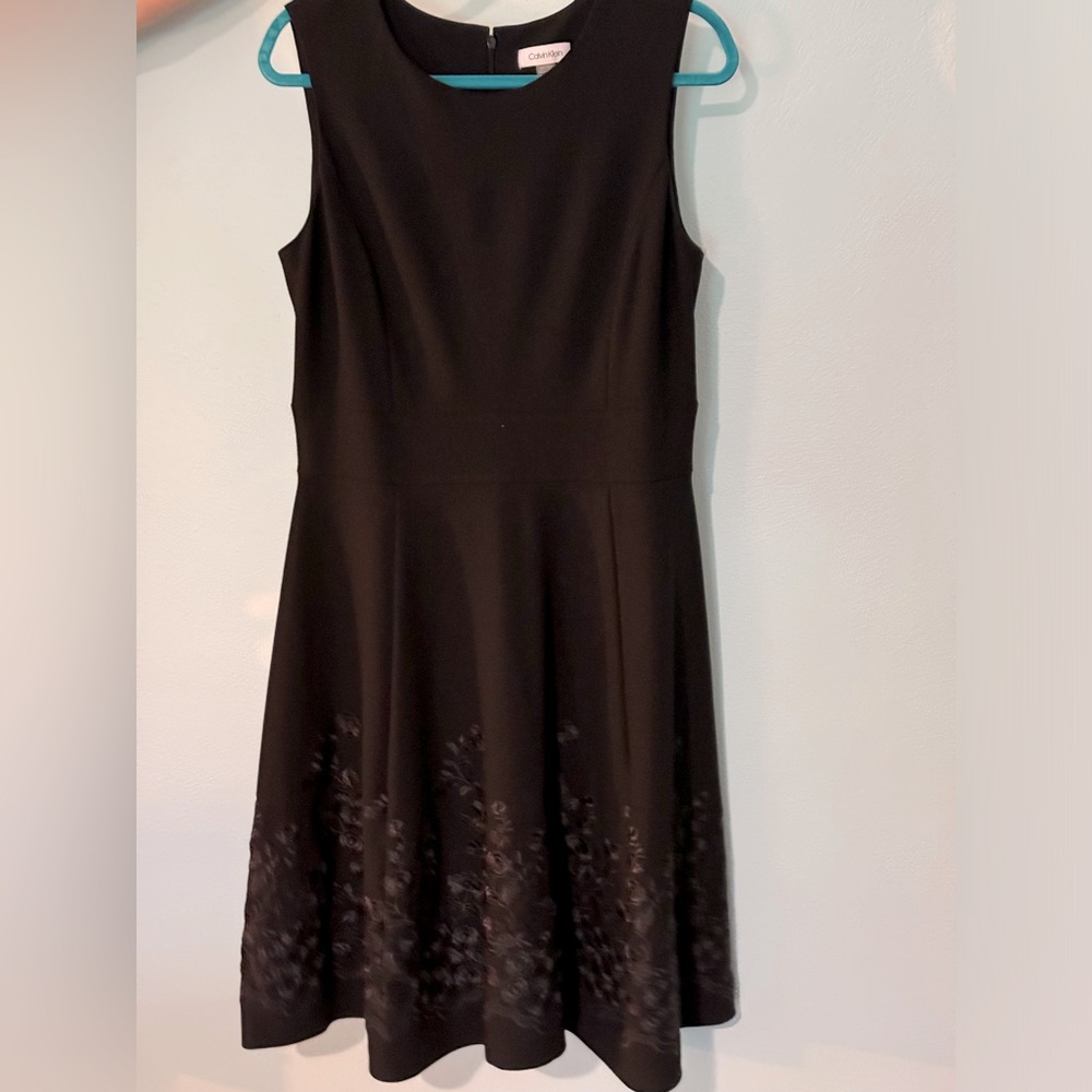 Size 12 Calvin Klein little black dress